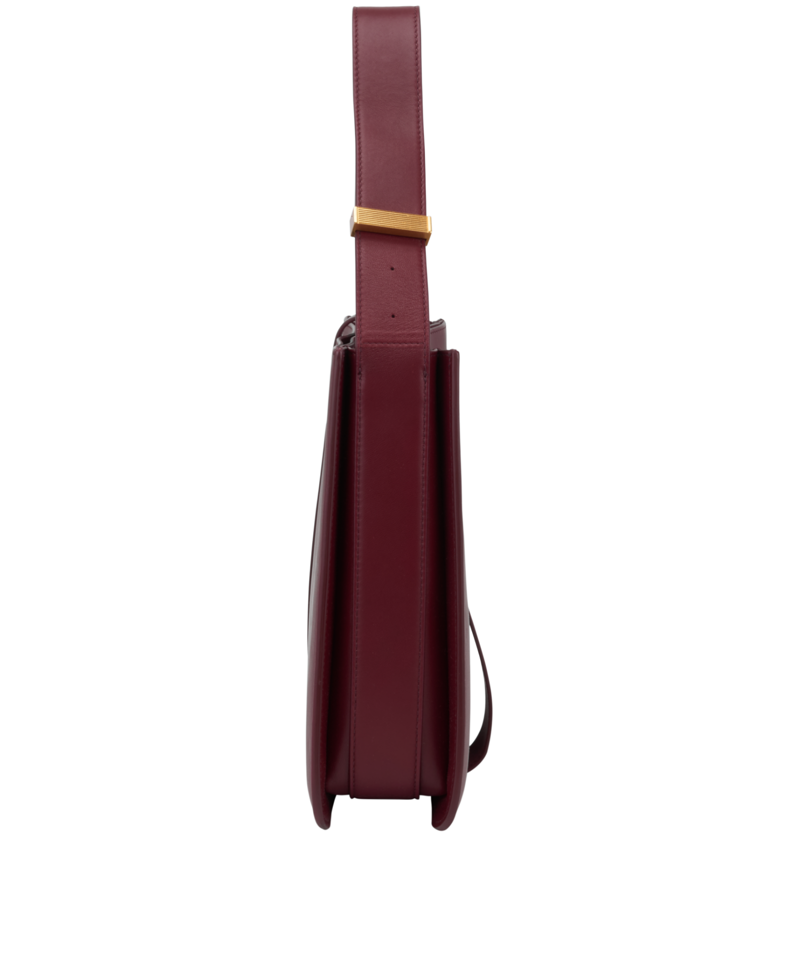 Marie Hobo, &pound;650, Handbags, Burgundy, Leather, Side view